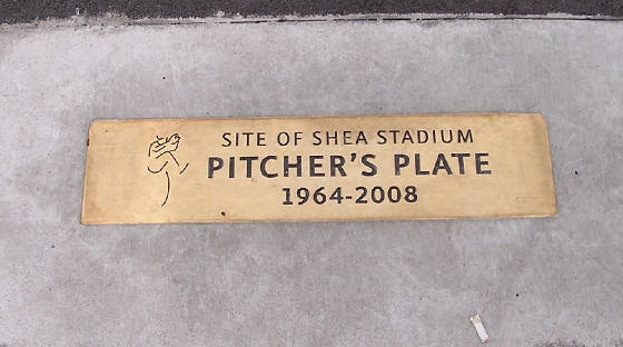Shea's Pitching rubber